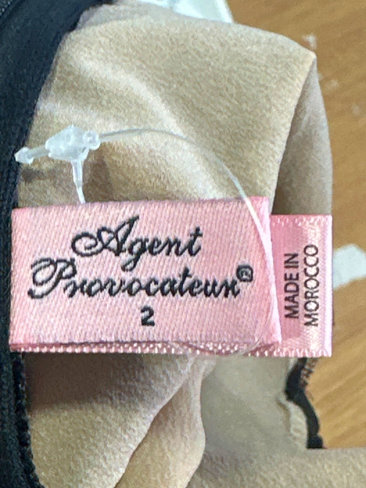 Agent Provocateur Black Lace Slip Dress UK 8