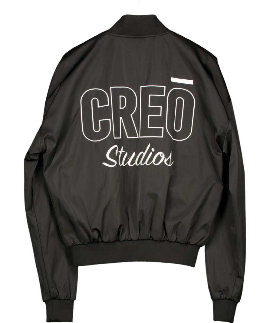 CREO Studios Creo Studios Silva Mens Black Bomber UK M