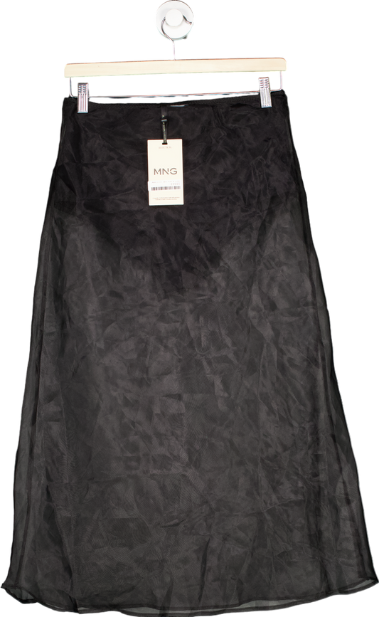 Mango Black Falda Clara Skirt EUR M