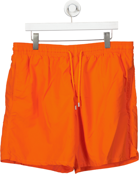 vilebrequin Solid Orange Swim Shorts With Dustbag UK XXXL