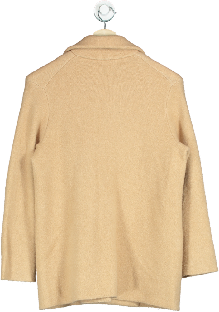 Vince. Camel Double-Breasted Peacoat UK S