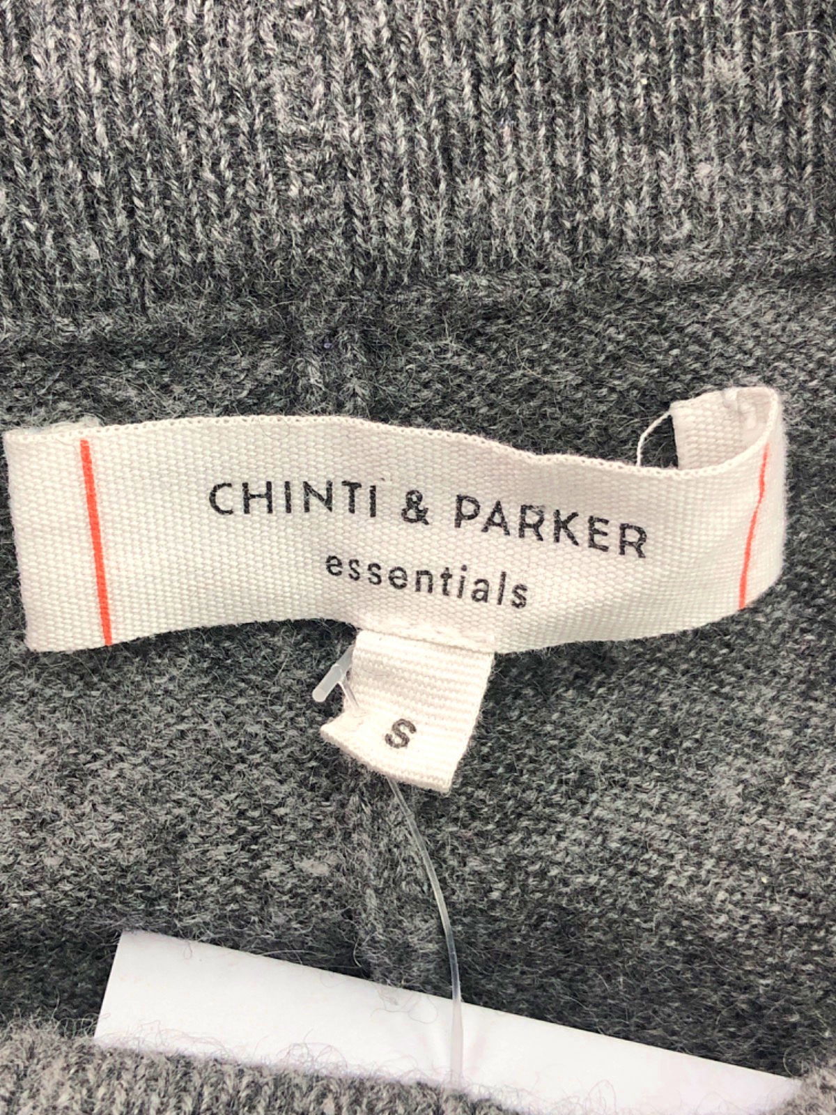 Chinti & Parker Grey Essential Cashmere Joggers UK S