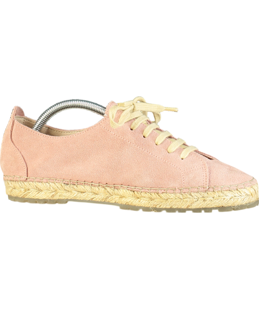 Kenneth Cole Pink Lace Espadrille Trainer UK 8 EU 41 👠