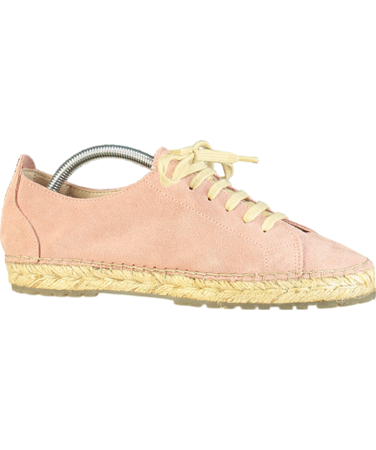 Kenneth Cole Pink Lace Espadrille Trainer UK 8 EU 41 👠