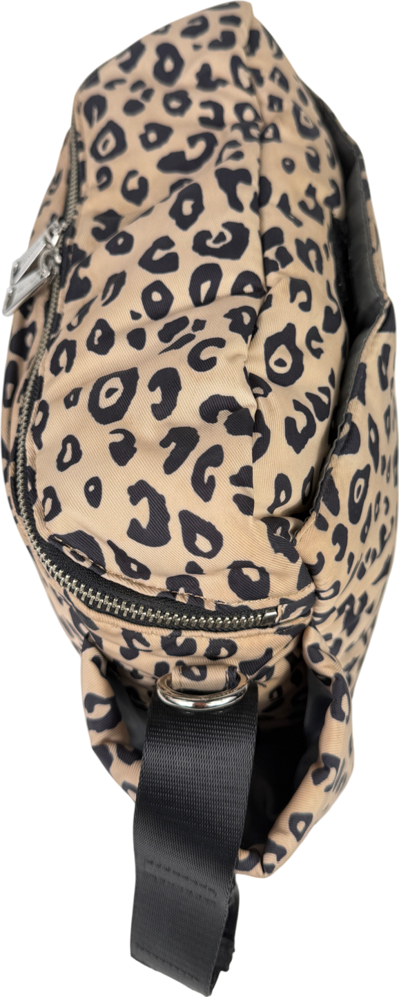 Jem + Bea Cream Eco Stroller Organiser, Leopard One Size