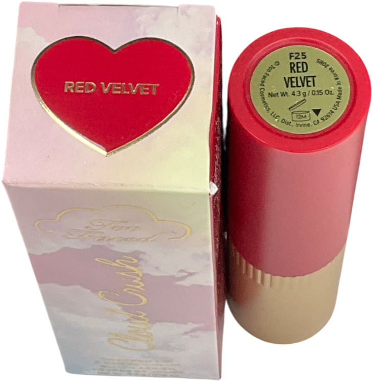 Too Faced Cloud Crush Whipped Lip & Cheek Lip Colour Red Velvet 4.3g