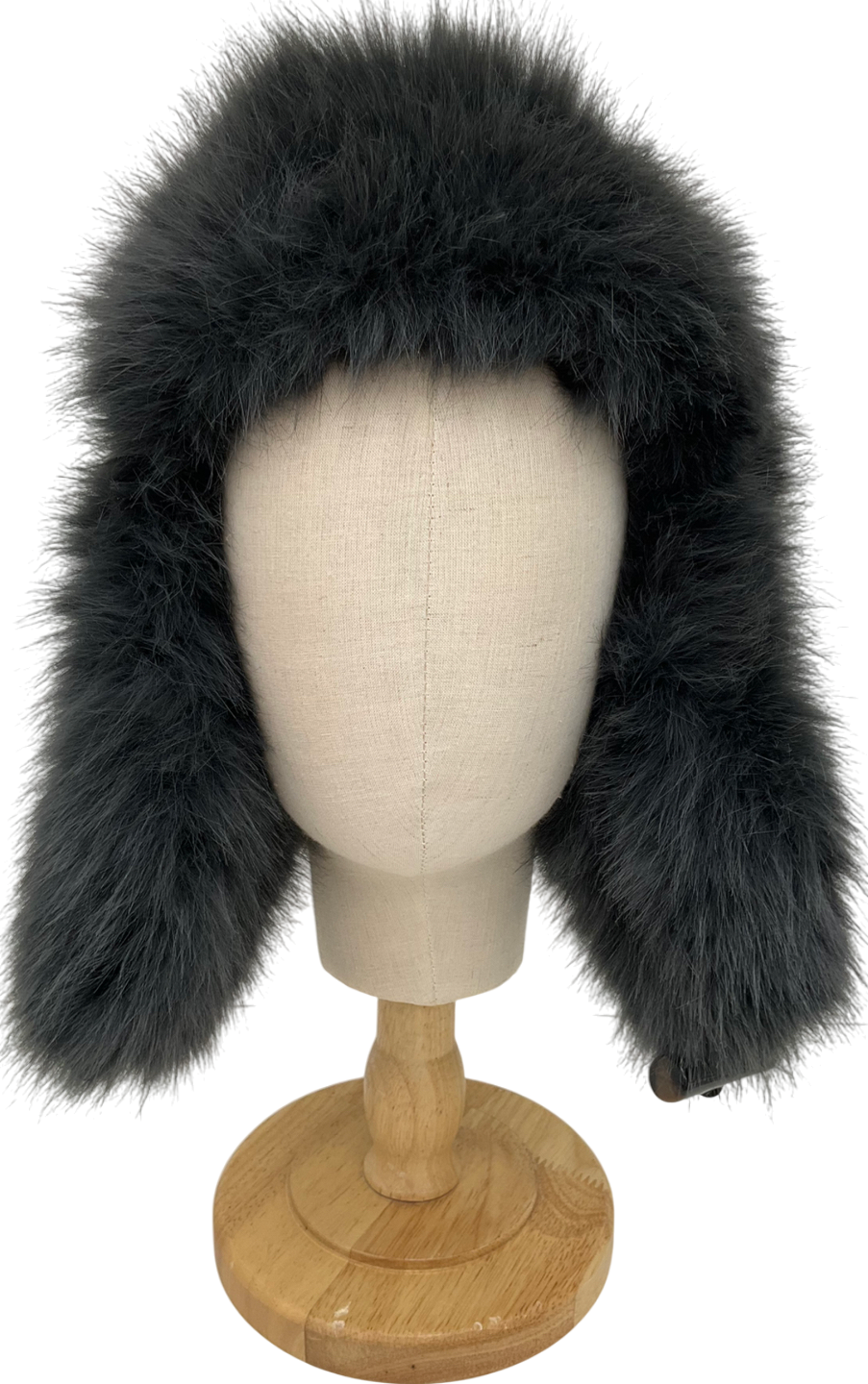 JANE & TASH Grey 100 Wool Hat One Size