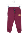 Polo Ralph Lauren Burgundy Embroidered Polo Logo Joggers 4 Years