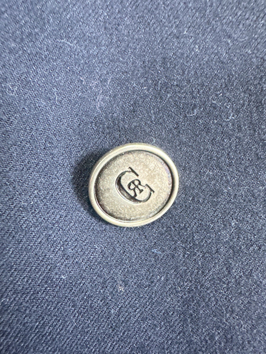 Nino Cerruti Navy Wool Double-Breasted Blazer