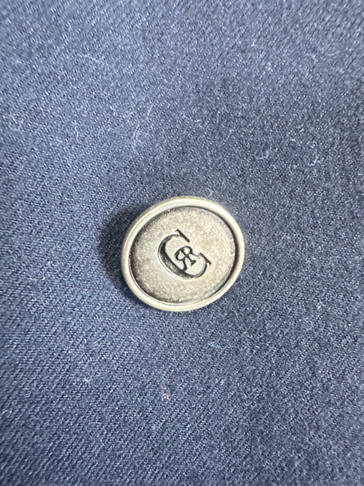 Nino Cerruti Navy Wool Double-Breasted Blazer