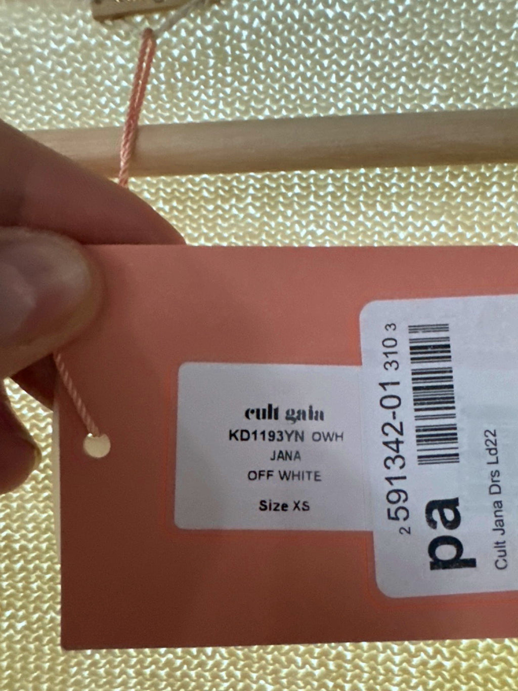 Cult Gaia Off White JANA Dress UK XS