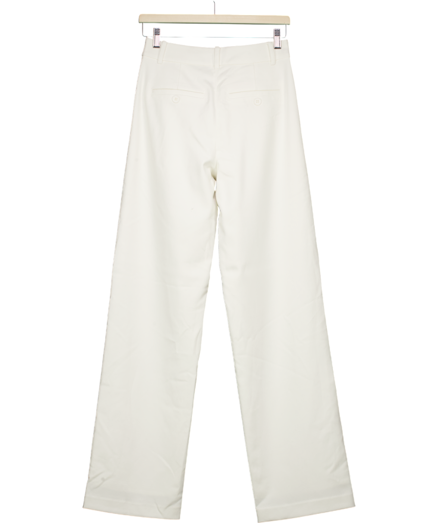 Henne White Carsson Suit Trousers UK 6