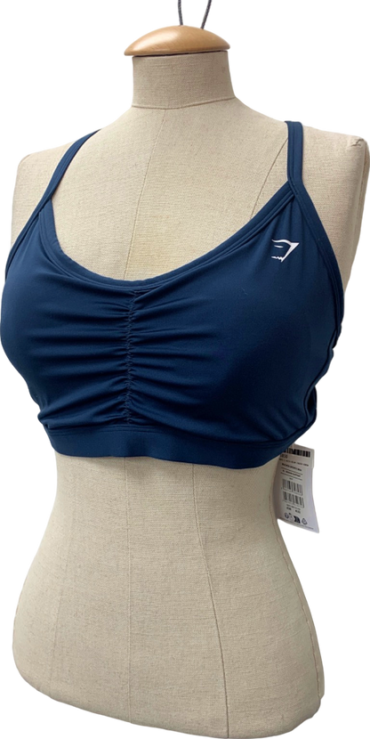 Gymshark Blue Sports Bra UK XL