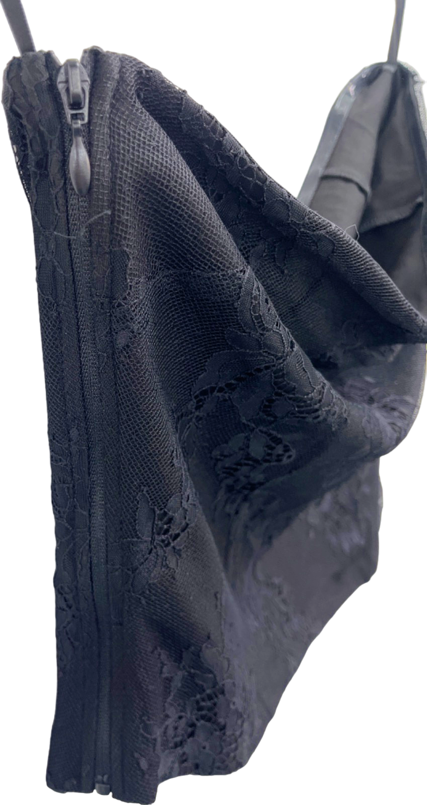 Michelle Keegan Black Lace Top UK 14