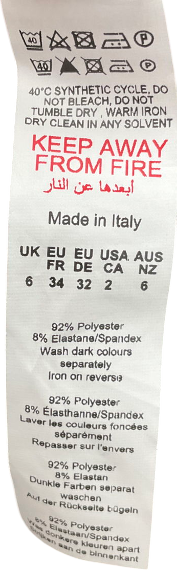 PrettyLittleThing Beige Woven Tailored Pocket Detail Wide Leg Trouser UK 6