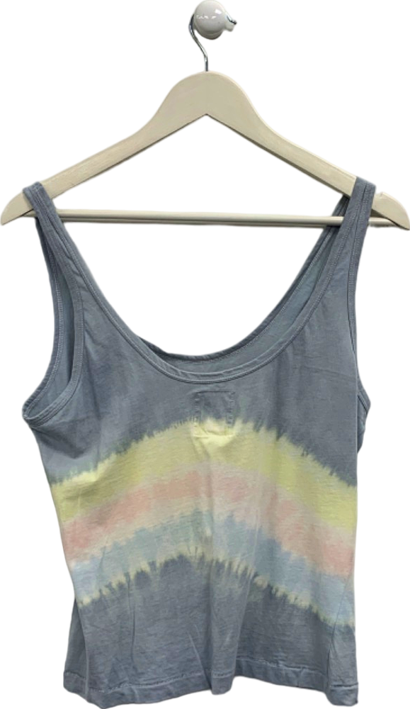 Fordays Blue Tie-Dye Tank Top S