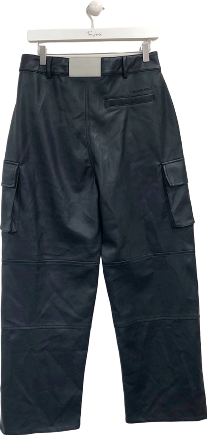 Cernucci Black Cargo Trousers UK 10