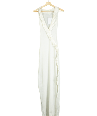 Asta Resort Cream Antonella Dress - Blanca UK XS