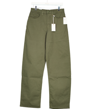 Good American Green Wide Leg Jeans W27