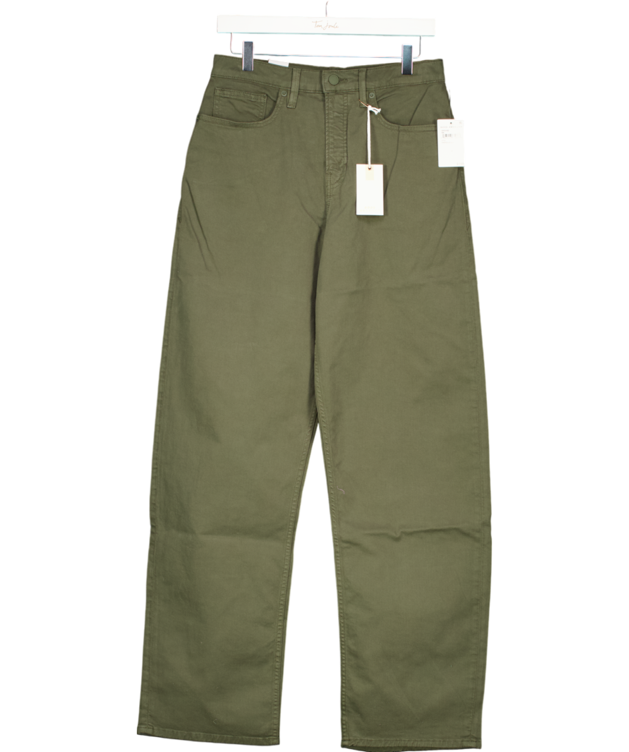 Good American Green Wide Leg Jeans W27