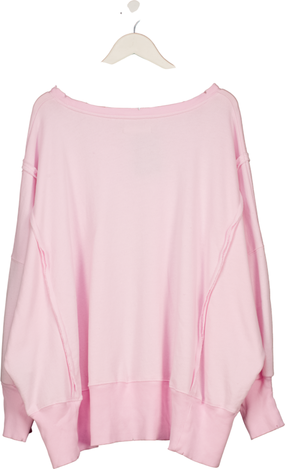 FREE PEOPLE Baby Pink We The Free Camden Sweatshirt UK L