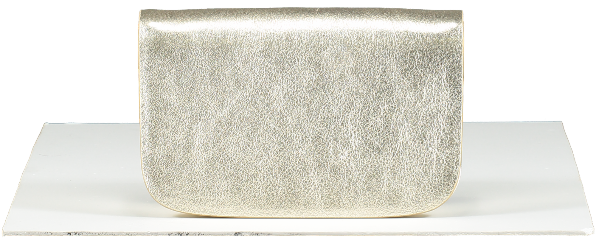 SERENA UZIYEL  Gold Catena Sahara & Glam Two-sided Clutch