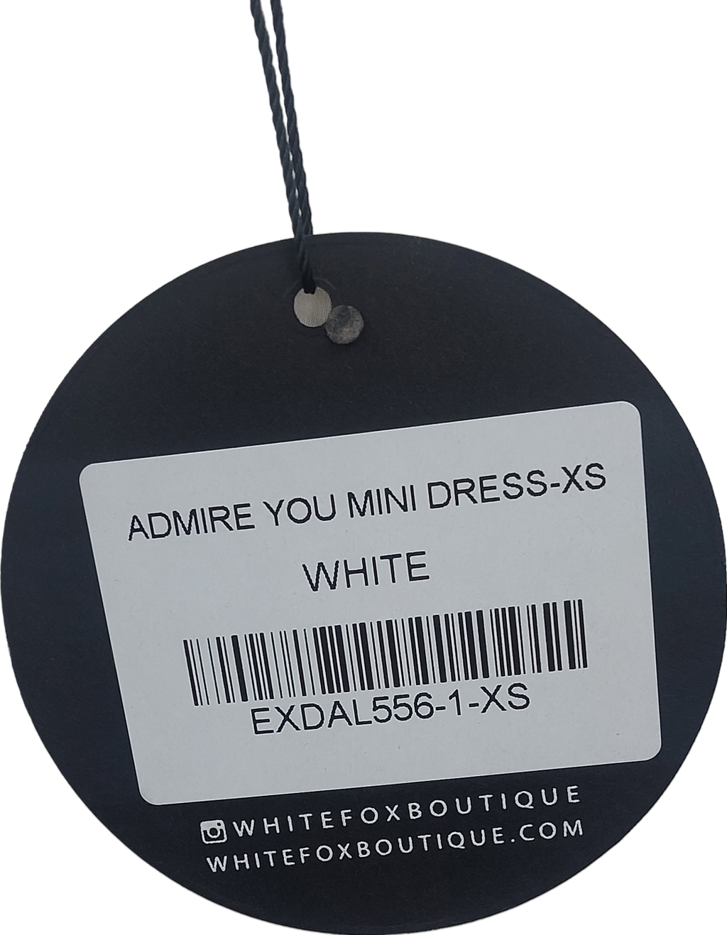 White Fox White Admire You Mini Dress UK XS