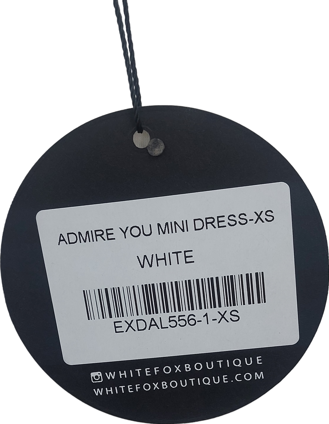 White Fox White Admire You Mini Dress UK XS