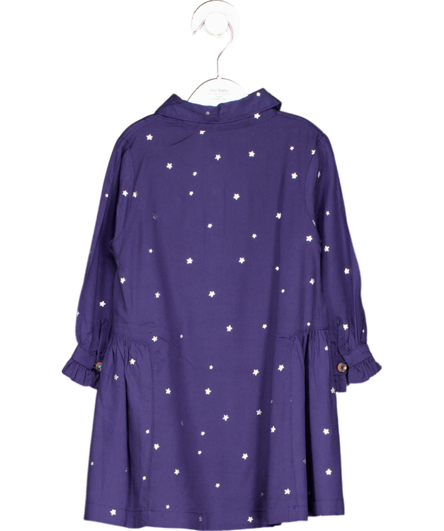 joules Blue Amelia Star Navy Dress 1 Year