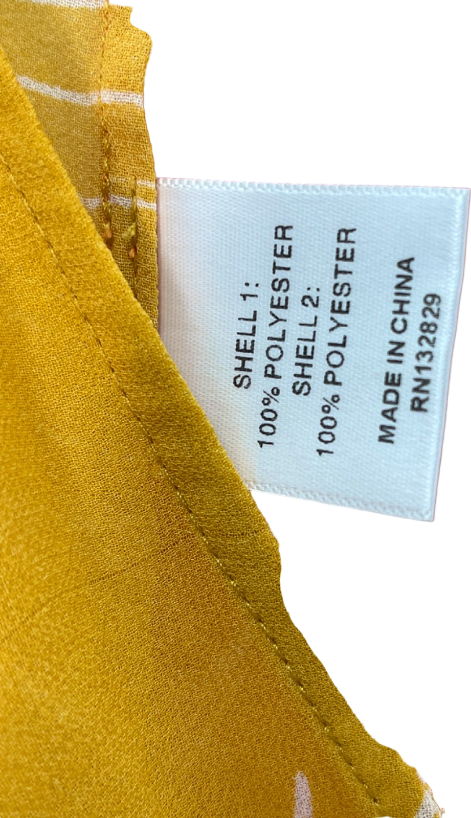 Camila Coelho Mustard Palm Print Wrap Skirt UK 4