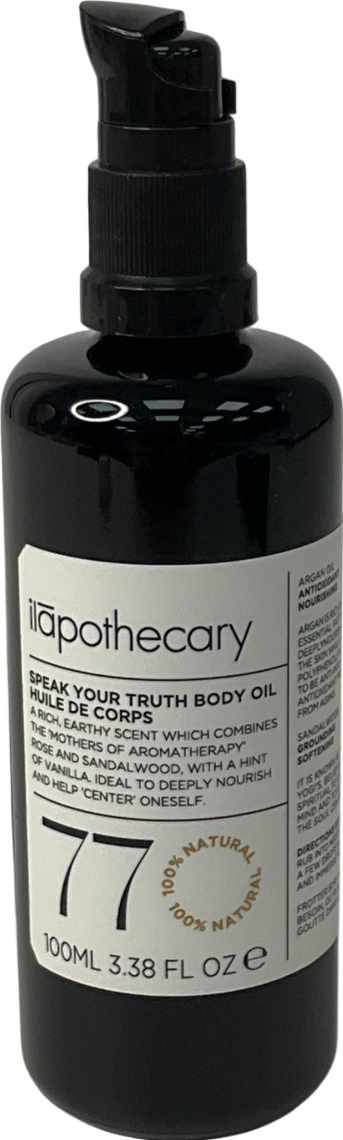 ilapothecary Speak Your Truth Body Oil 100 ml