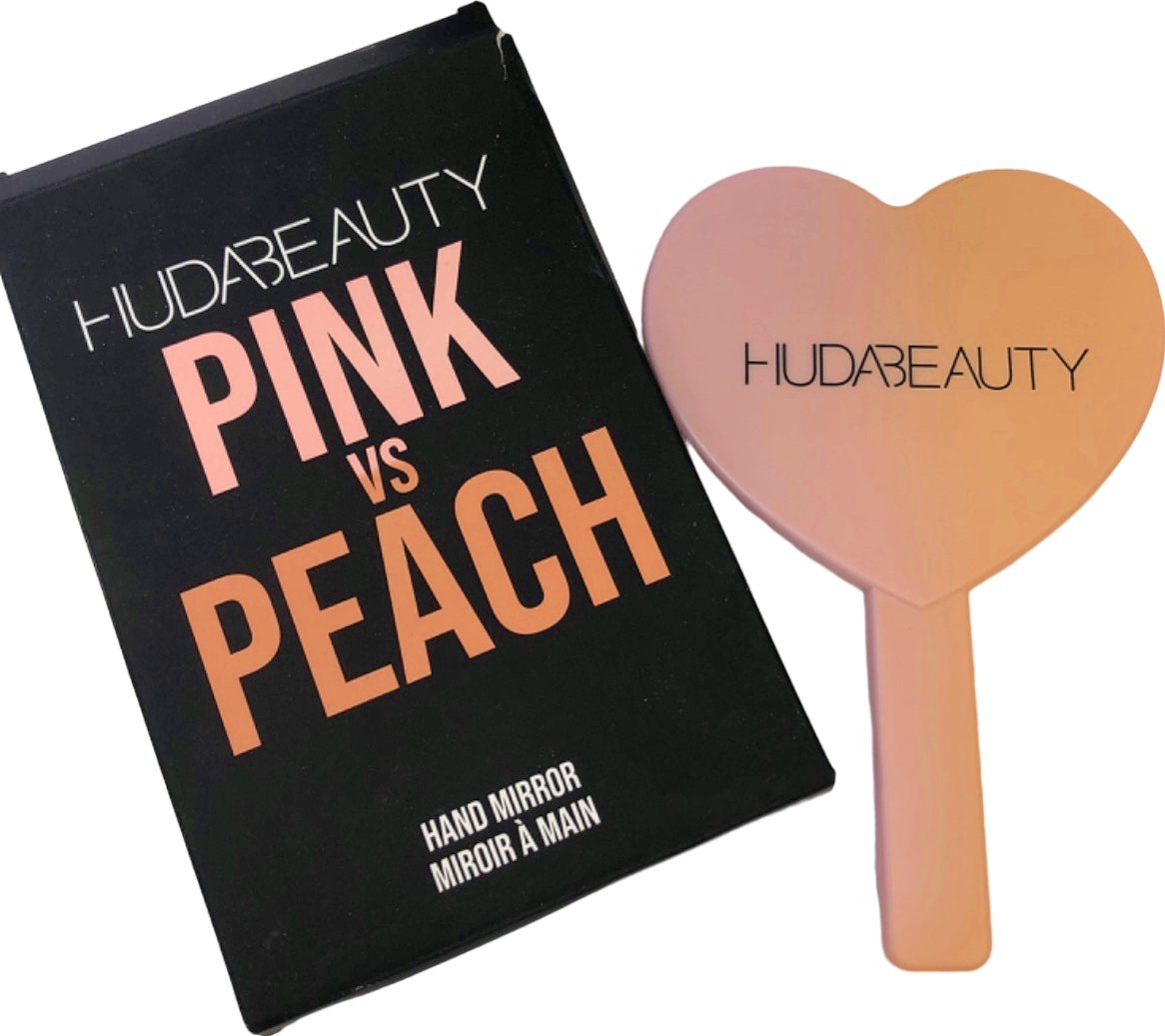 HUDA Beauty Pink vs Peach Hand Mirror
