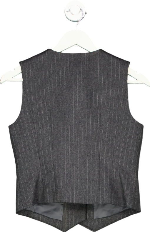 Hobbs Charcoal Chelsea Waistcoat top UK 8