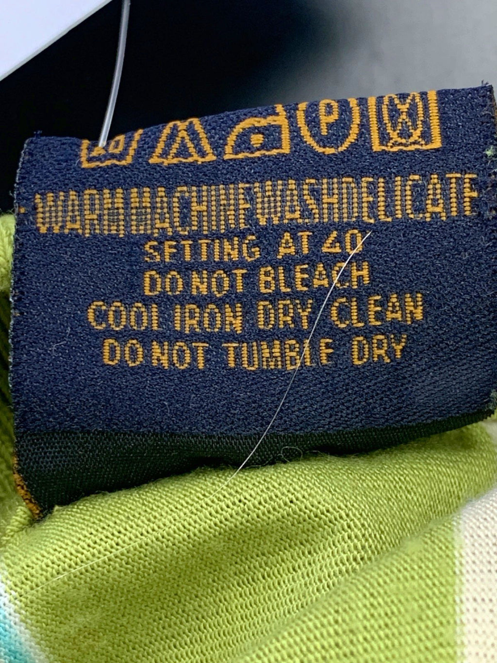 Paul & Shark Green Striped Polo Shirt UK L