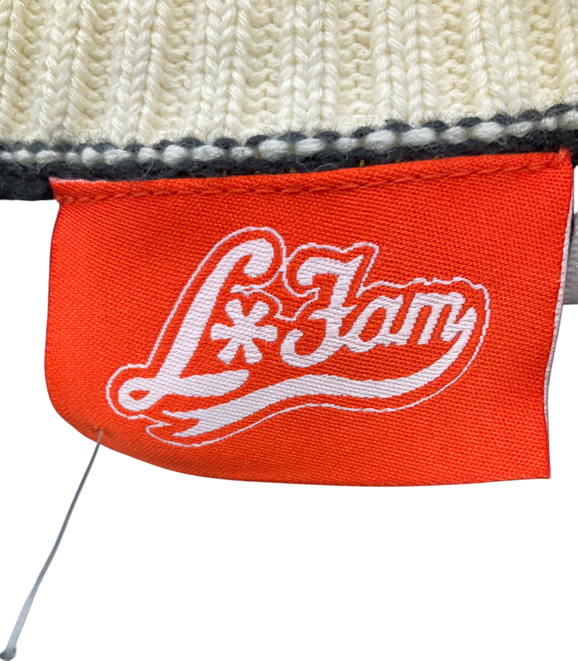 La Fam Black Stitched F Cardigan UK XL