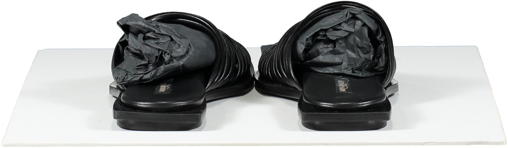 Marina Rinaldi Black Slide On Mules UK 6 EU 39 👠