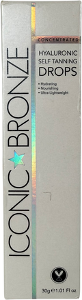 Iconic Bronze Hyaluronic Self Tanning Drops 30g