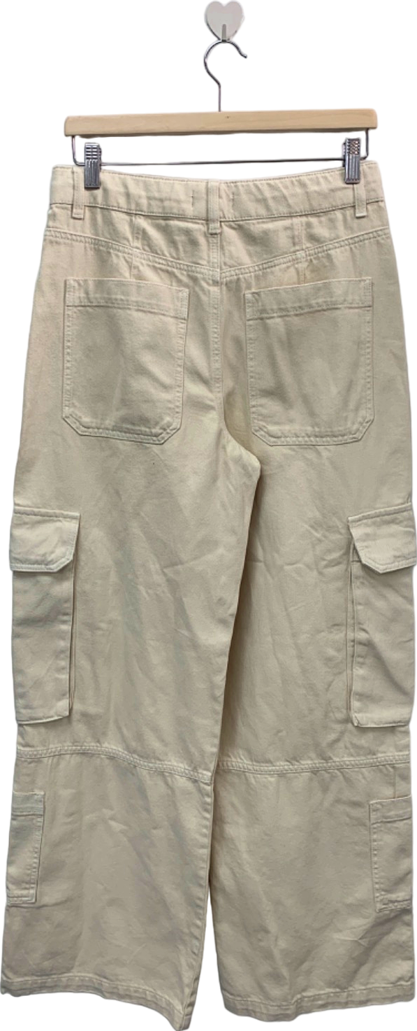 ME+EM Ecru Baggy Cargo Denim TrouserW 27