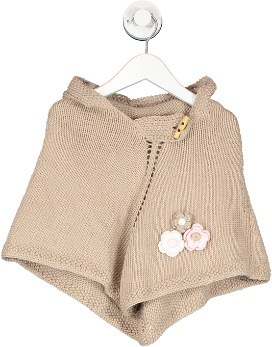 mariposa bebe Brown Knitted Baby Jacket Newborn