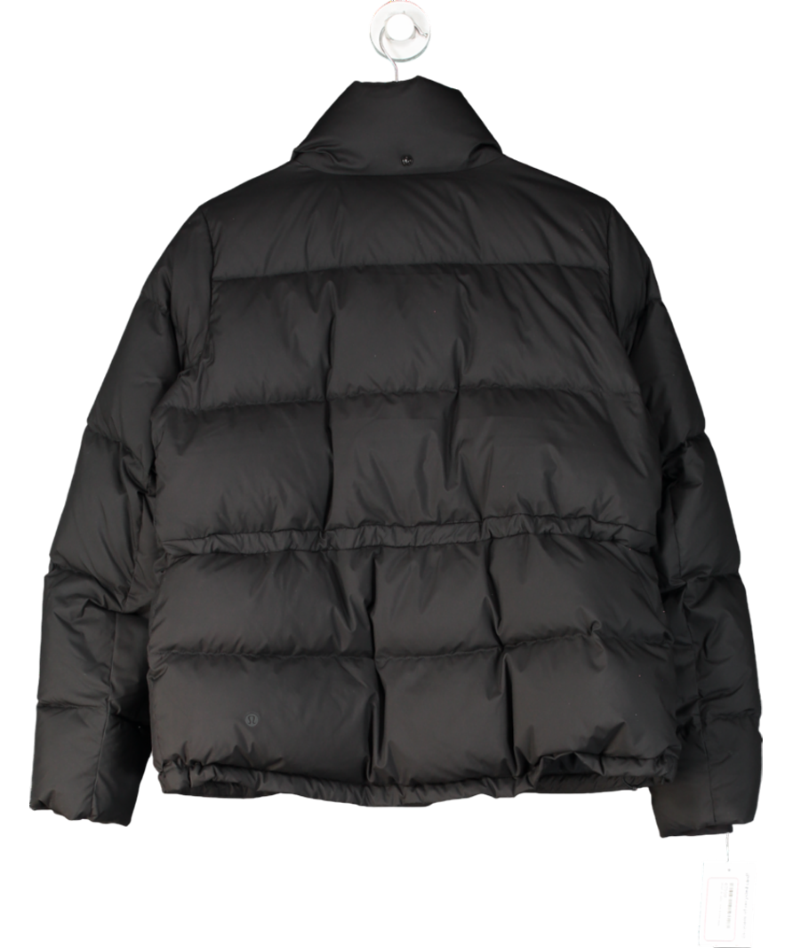 Lululemon Black Down Puffer Jacket UK 6
