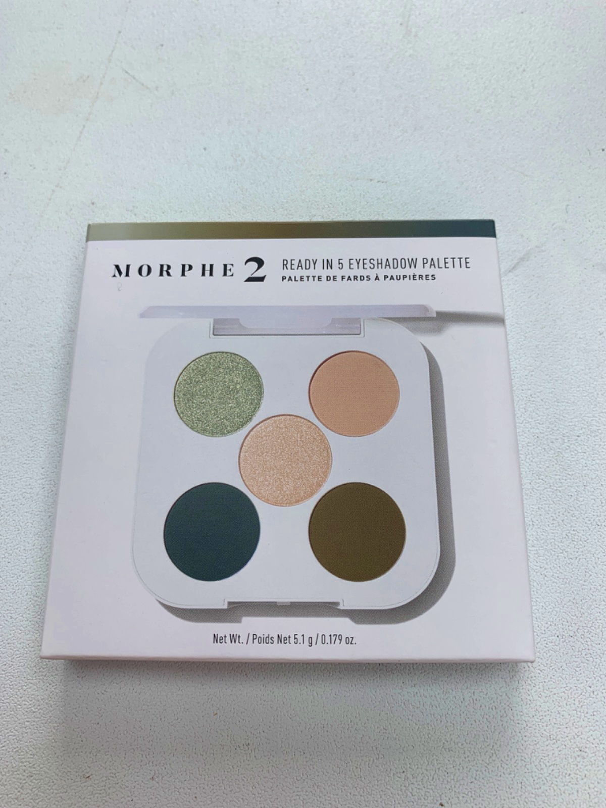 Morphe 2 Ready In 5 Eyeshadow Palette 5.1g