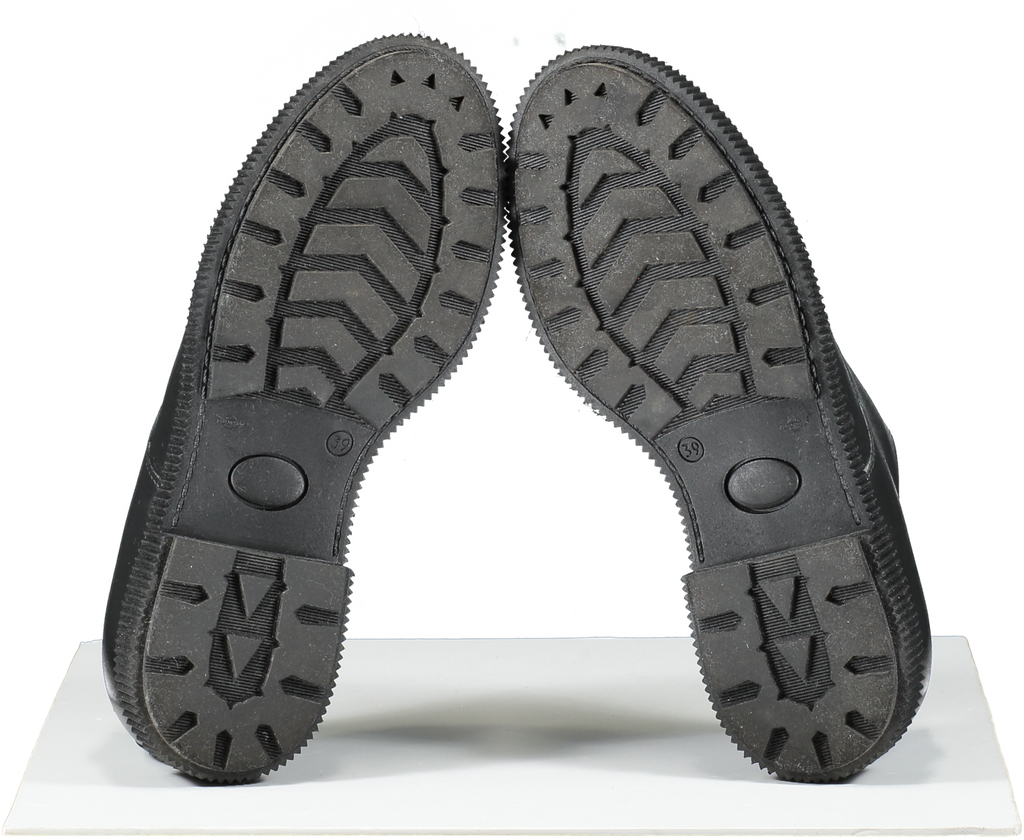 Marina Rinaldi Black Lace Up Shoes UK 6 EU 39 👠