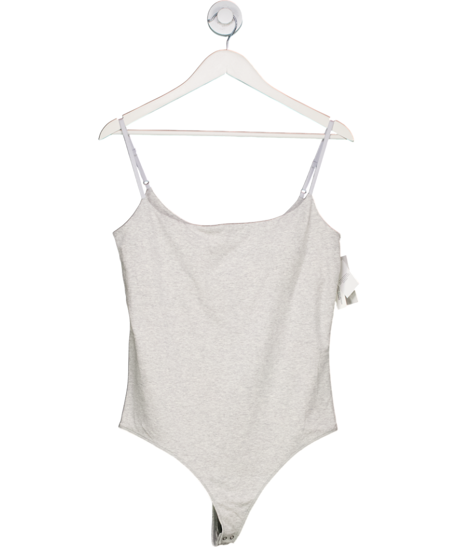 Abercrombie & Fitch Grey Bra-free 90s Cami Bodysuit UK XL
