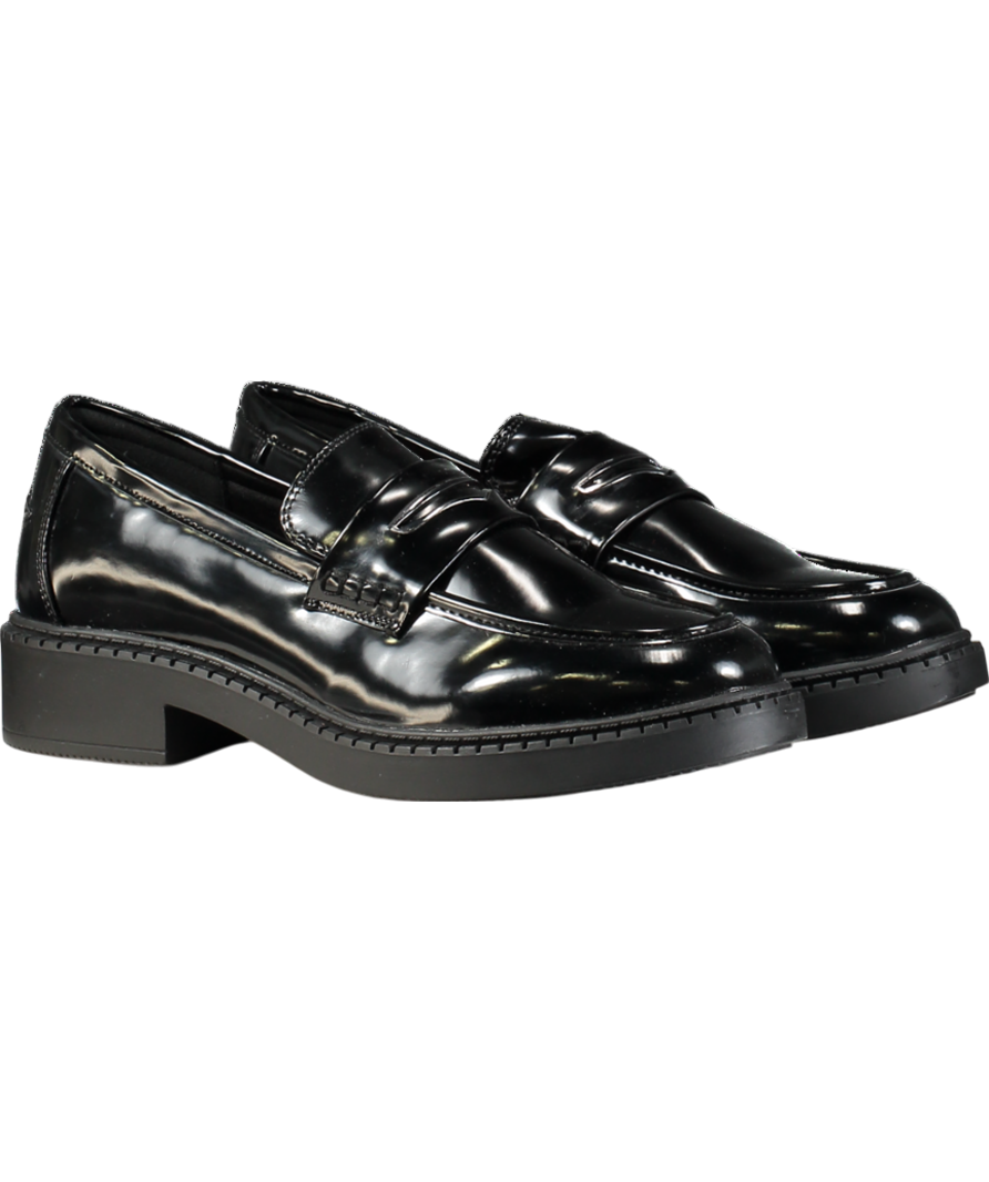 New Look Black Comfort Chunky Loafers UK 9 EU 42 👠