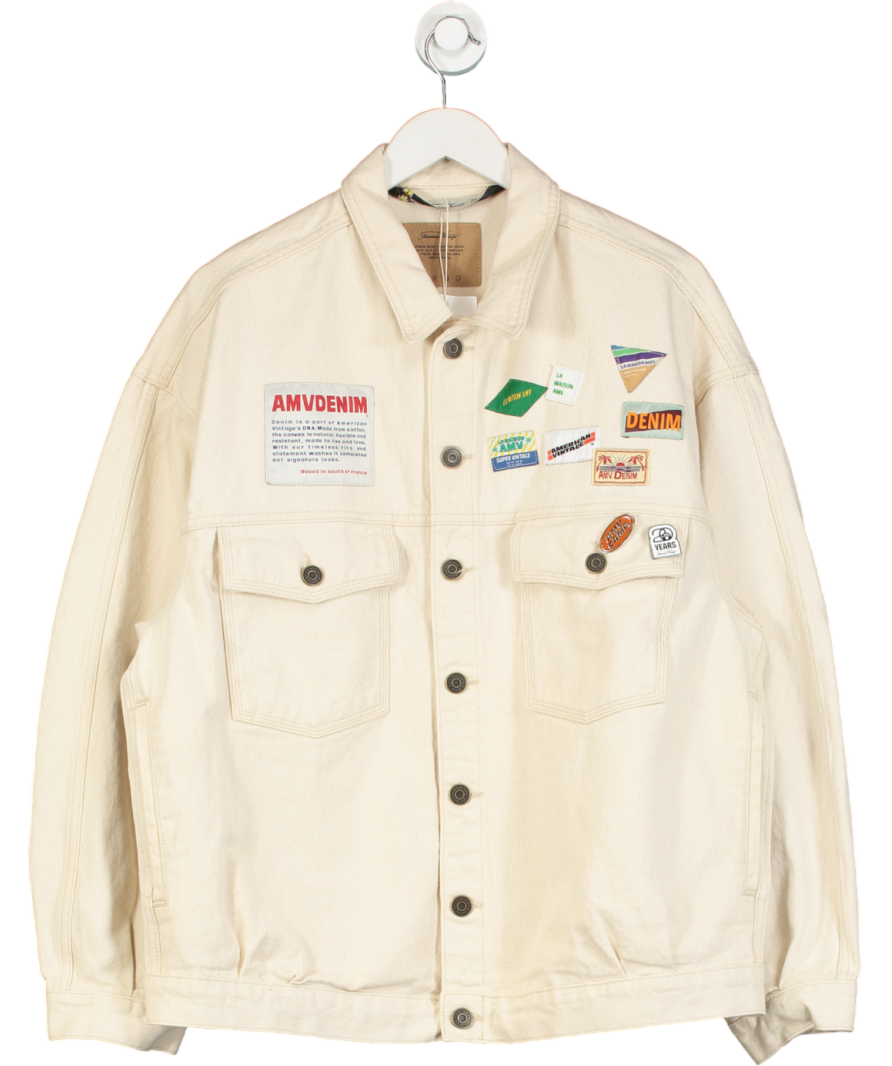 American Vintage Beige Mixte Jacket Snopdog UK S
