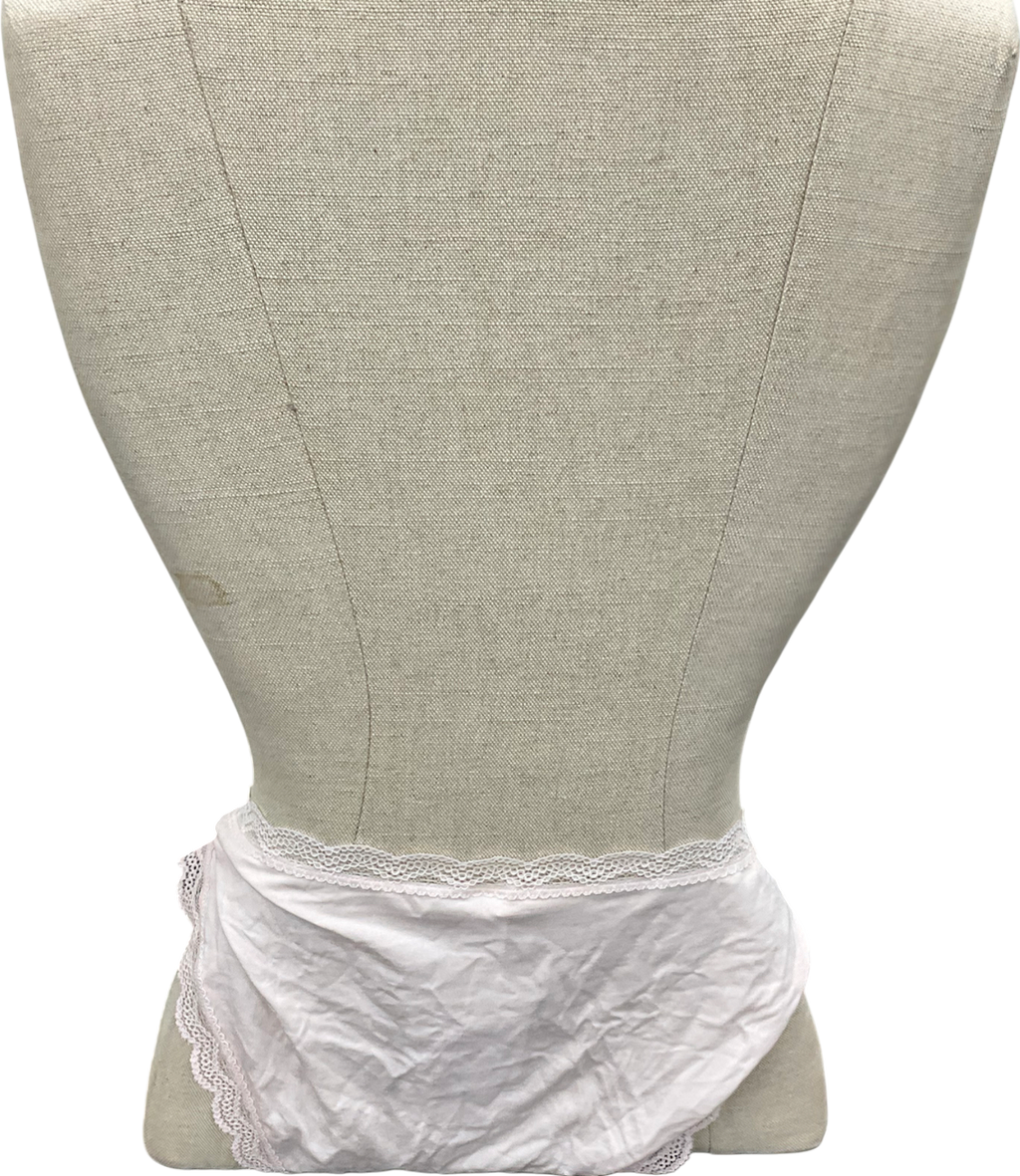 Stripe & Stare Pink High Rise Knicker UK 14