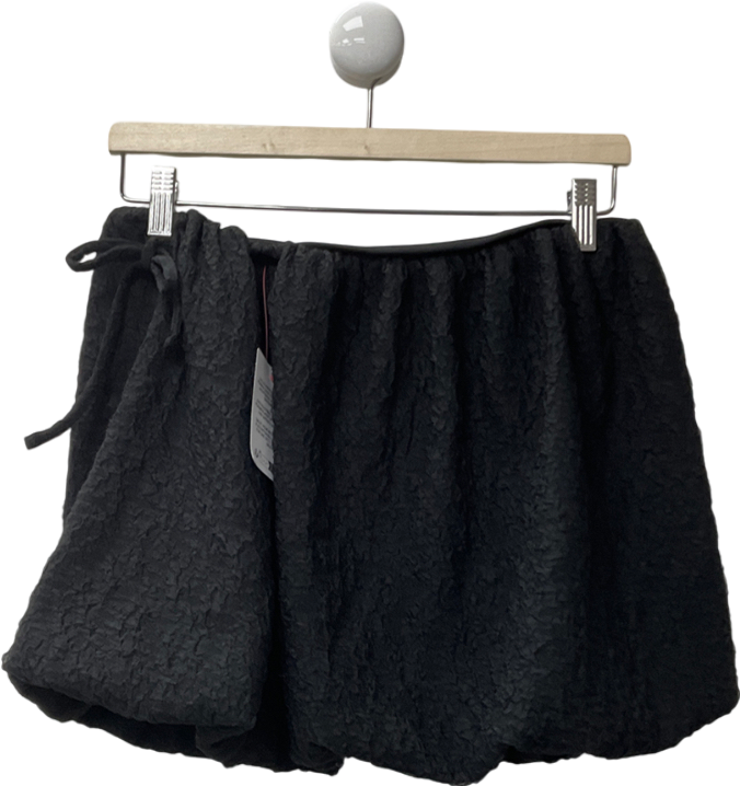 ASOS Black Puffball Shirt UK 8