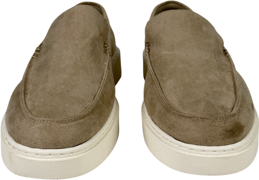H&M Beige Moccasin-seam Loafers UK 10 EU 44 👞