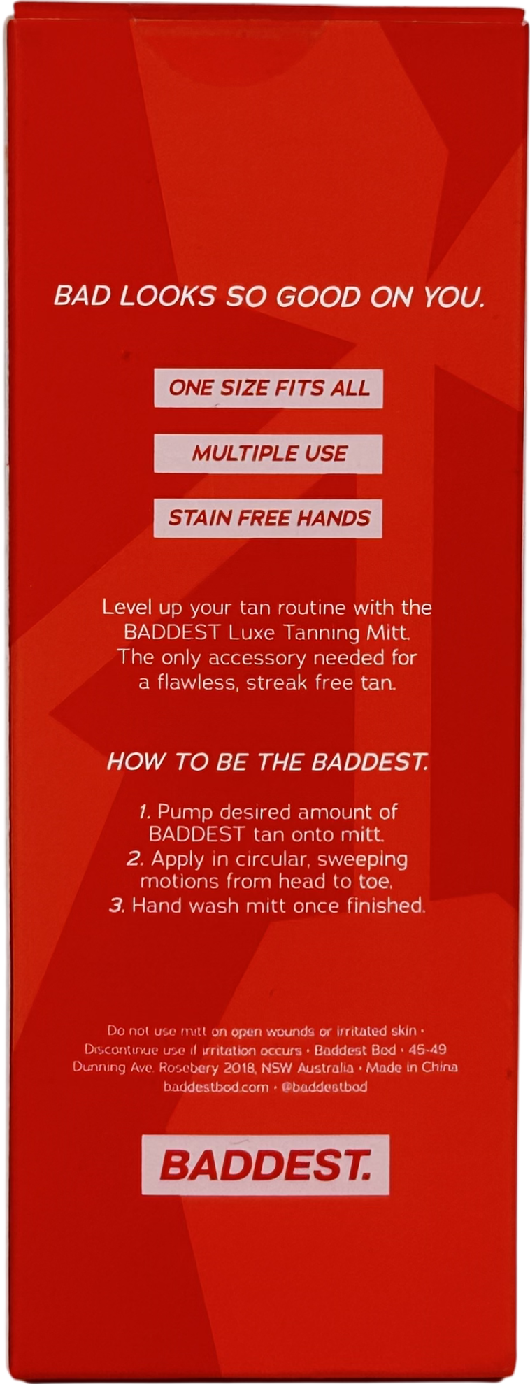 Baddest Luxe Tanning Mitt