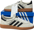 adidas White Originals White/black Suede Handball Spezial Trainers UK 4.5 EU 37.5 👠